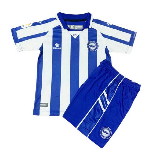 Camiseta Deportivo Alavés 1ª Niños 2020 2021 Azul